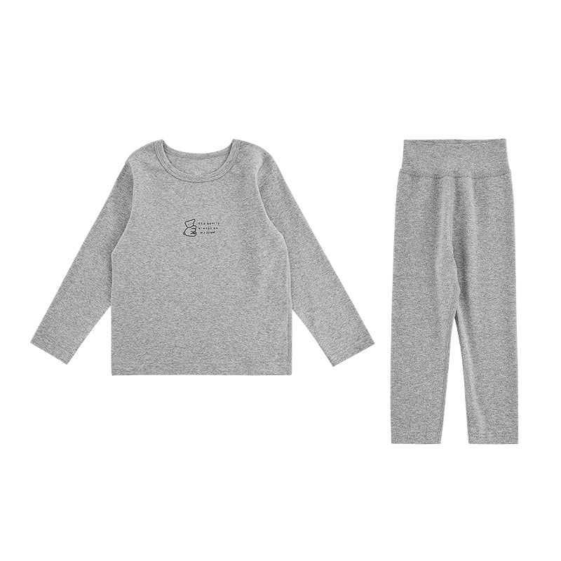 Boys' Gray Pyjama Set