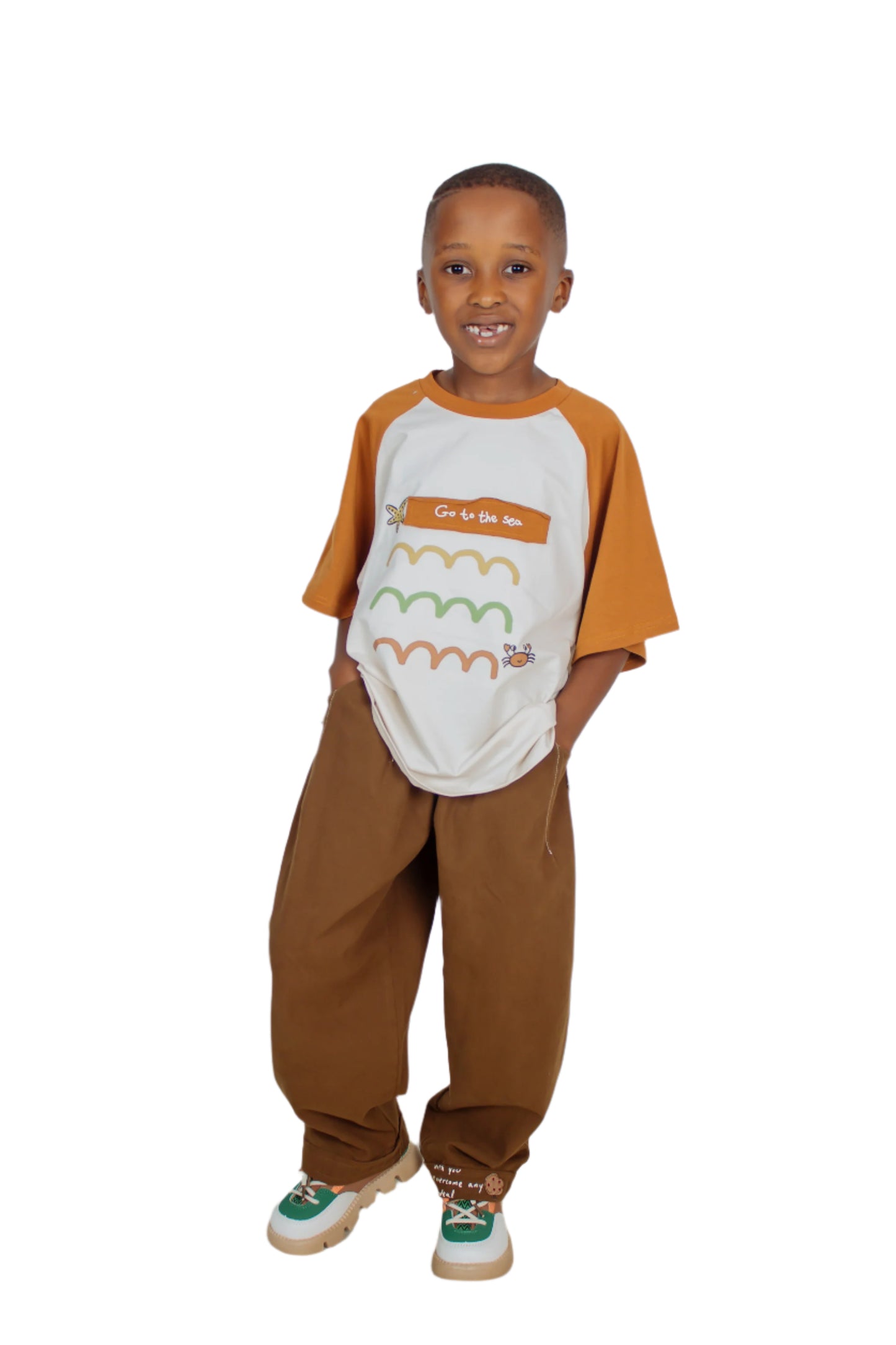 Wide-leg Casual Pants for Boys