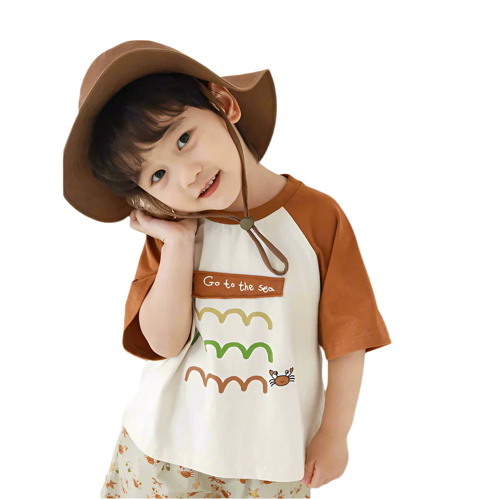 Boys' Short-sleeve Raglan T-shirt