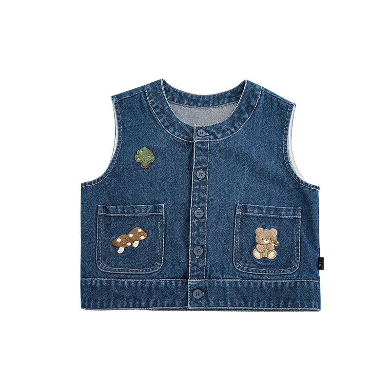 Boys Denim Vest