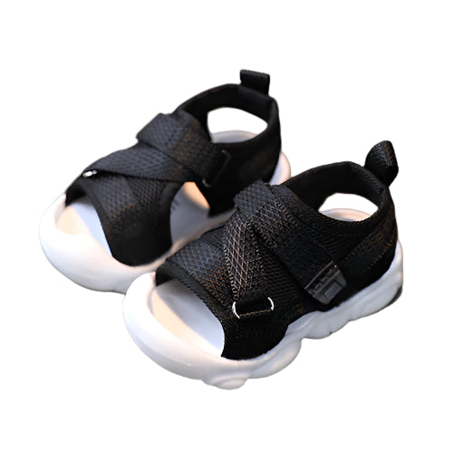 kids' sporty sandals (Black)