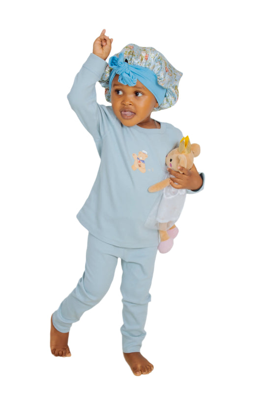 Blue Girls Pyjama Set