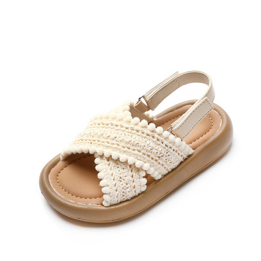 Mini Mellow Sandals (Cream)
