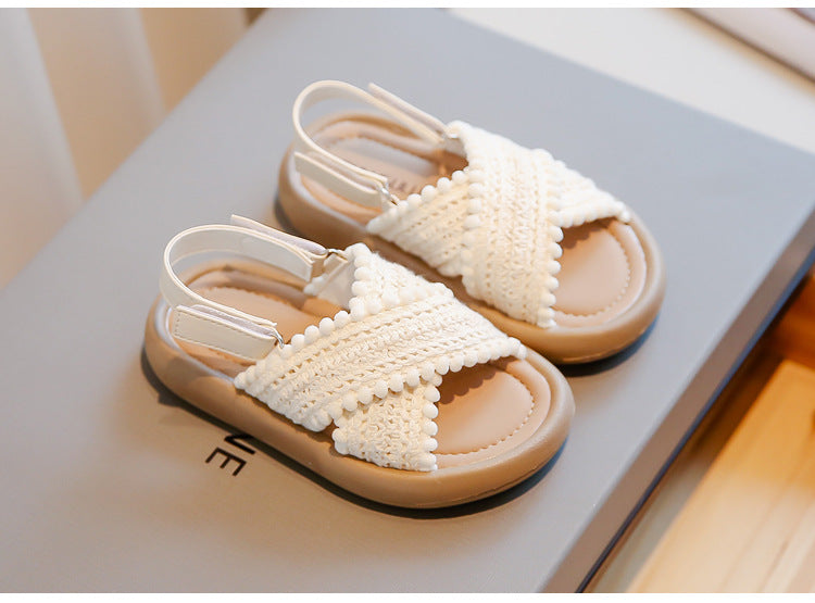 Mini Mellow Sandals (Cream)