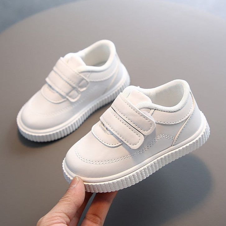 Kids' Stylish White Sneakers