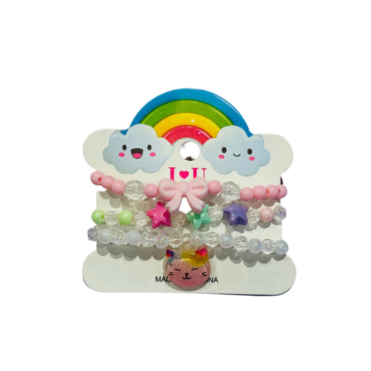 Sweet Charm Bracelet Set