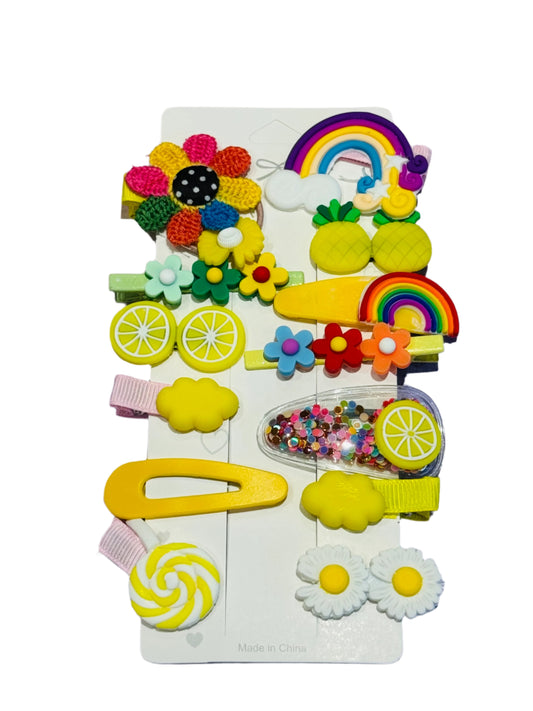 Citrus Hair Clip Set