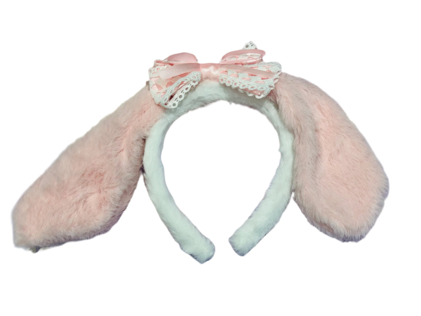 Blush Bunny Ears Headband