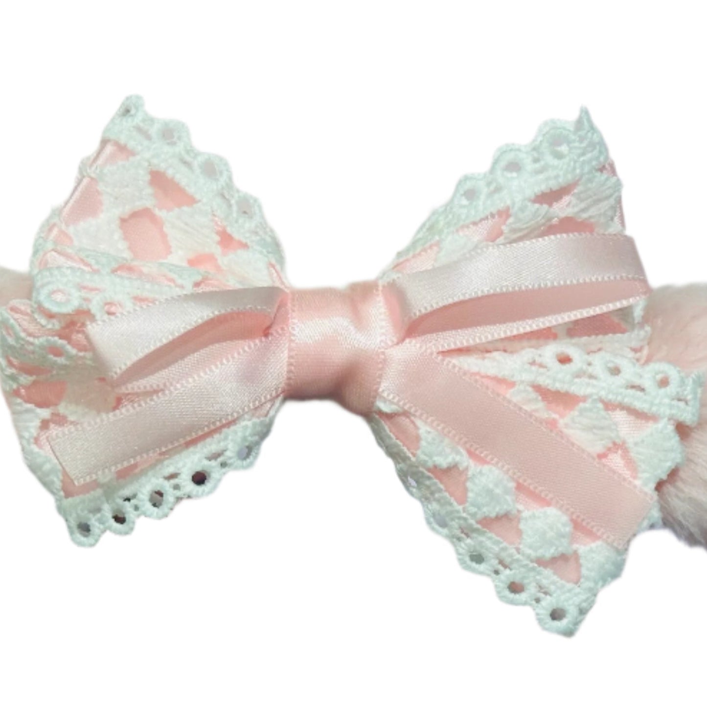 Blush Bunny Ears Headband